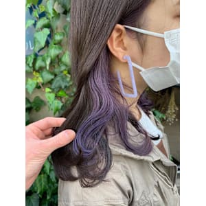 インナーカラー　ラベンダーカラー - ACT 十条店【アクト ジュウジョウテン】掲載中