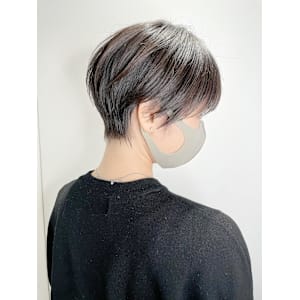 くびれ/マッシュショート/ひし形