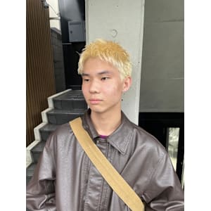 スパイキーショート/ブランドカラー/ベージュ