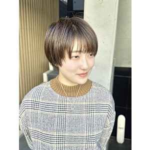 マッシュショート/ボーイッシュショート/短めショート