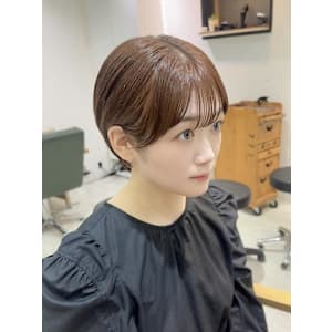 マッシュショート/ショートボブ/耳掛けショート