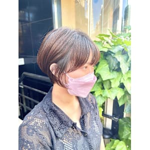 小顔ショート/くびれショート/ひし形ショート