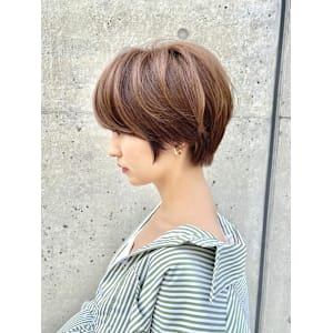 ふんわりマッシュ/マッシュショート/ショートボブ