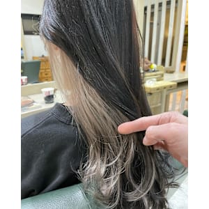 ミルクティーグレージュ/インナーカラー/グレージュカラー - ACT 仙川店【アクト センガワテン】掲載中