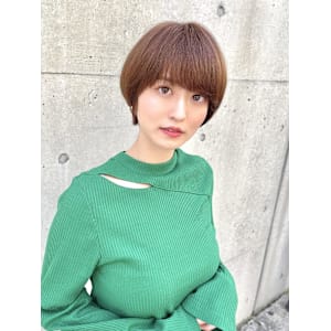 ナチュラルショート/丸みショート