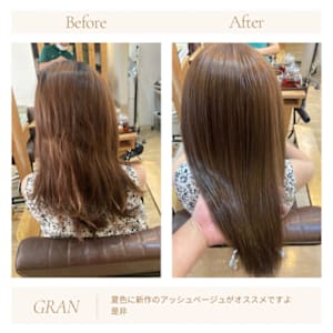 お客様髪質改善データ1862（アッシュベージュ） - Grand × AtlierDonguri【グランバイアトリエドングリ】掲載中