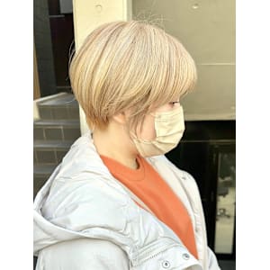 大人ショートボブ/マニッシュショート/マッシュショート