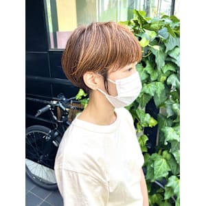 マッシュショート/大人ショート/大人可愛い