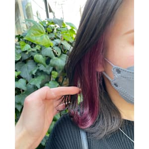 ピンクパープル×パープルカラー　インナーカラー - ACT 三鷹店【アクト ミタカテン】掲載中