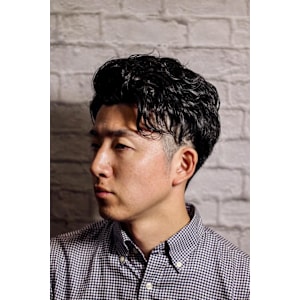 ビジネスツーブロ＋ビジネスパーマ