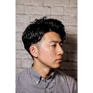 ビジネスツーブロ＋ビジネスパーマ