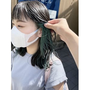 イヤリングカラー・グリーン