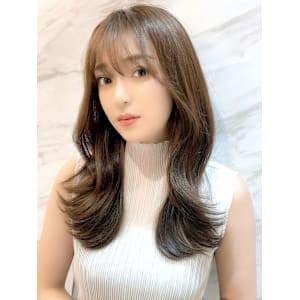 ボブ/レイヤーカット/縮毛矯正/韓国ヘア/顔周り/原宿/前髪