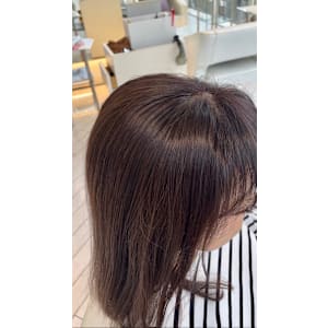 アフター → ビフォア　右にスワイプ【白髪染め/脱白髪染め】 - 自由が丘YUAN【ジユウガオカユアン】掲載中