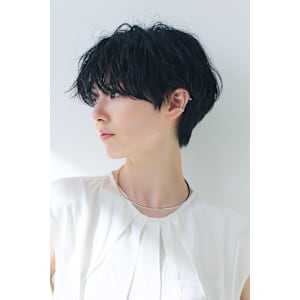 マッシュショート/パーマ/新宿/新宿駅