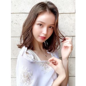 2wayバングでイメチェン顔まわりレイヤーのくびれヘアが人気 - AFLOAT/L 錦糸町【アフロートエル】【アフロートエル キンシチョウ】掲載中