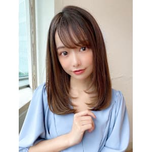 2wayバングでイメチェン顔まわりレイヤーのくびれヘアが人気 - AFLOAT/L 錦糸町【アフロートエル】【アフロートエル キンシチョウ】掲載中