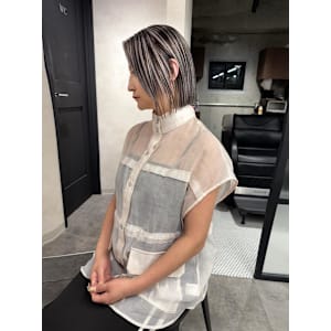 ★スクエアボブのシャドウルーツバレイヤージュ★