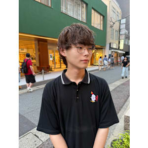 【ニュアンスパーマ × マッシュウルフ】