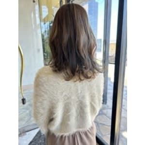 ナチュラルグレージュ/透明感カラー