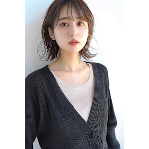 CAN：PUSスタイル/ナチュラル外ハネミディ