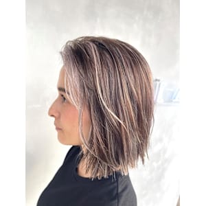 上品ハイライト/ペールベージュ/ベージュブラウン