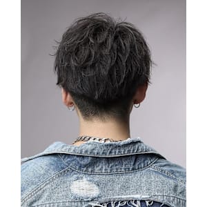 ミックスパーマショート