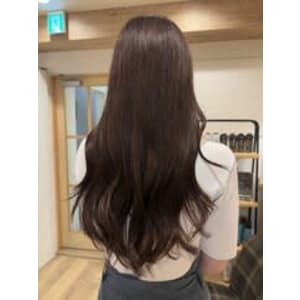 【Terrace】ロングレイヤー×ピンクベージュ