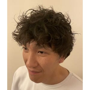 人気のマッシュに動きを付けた人気のショート