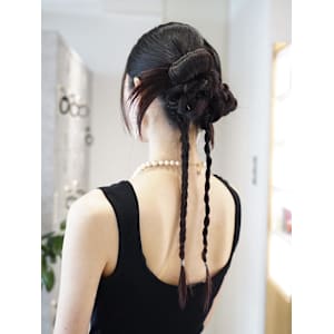 【daichi】結婚式ヘアセット/カチモリヘア