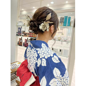 浴衣着付け/夏祭りヘアセット - LUCK 辻堂【ラックツジドウ】掲載中