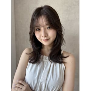 韓国風レイヤーカット/くびれヘア