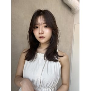 韓国風レイヤーカット/くびれヘア