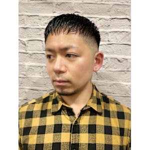 スキンフェードクロップショート