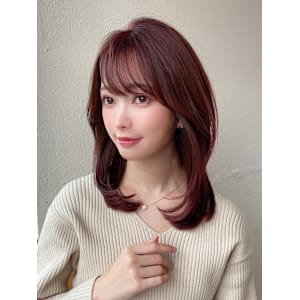 30代40代に人気後れ毛がかわいいくびれヘアシャギーレイヤー - AFLOAT/L 錦糸町【アフロートエル】【アフロートエル キンシチョウ】掲載中