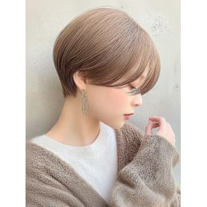 ショート ハンサムショート 似合わせカット 前髪 20代