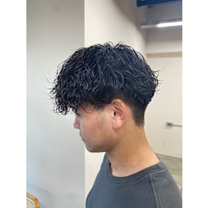 無造作パーマ無造作マッシュシャドウパーマ