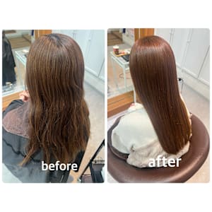 【美髪！！】髪質改善縮毛矯正　柏/流山