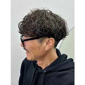 波巻きスパイラルツイストスパイラルパーママッシュメンズヘア