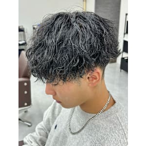 ツイストスパイラルパーマツイストパーマメンズマッシュパーマ