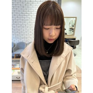 まとまり重視のぱつっとスタイル【三軒茶屋】