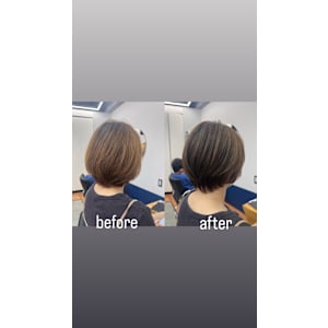 丸みショートスタイル