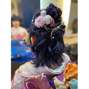 成人式／ヘアセット