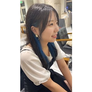 イヤリングブルー