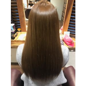 美髪ストレートヘア　【日暮里美容室】