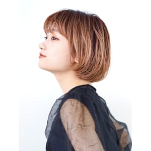 前下がりショート・ボブ/絶壁解消/前髪あり/40代/30代 - INCEPTION  GINZA 銀座【インセプション】掲載中