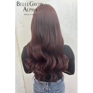 カラー＋エクステ - BELLE GROW ALPHA HAIR&NAIL【ベルグローアルファヘアアンドネイル】掲載中