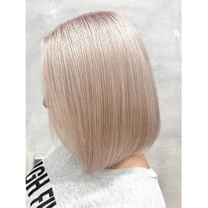 ダブルカラー/ベージュ/ケアブリーチカラー/ホワイトベージュ