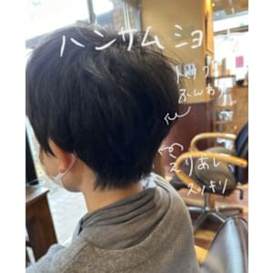 黒髪/ハンサムショート - CARNA by Charis【カルナバイカリス】 盛岡 | 本宮【カルナ バイ カリス】掲載中