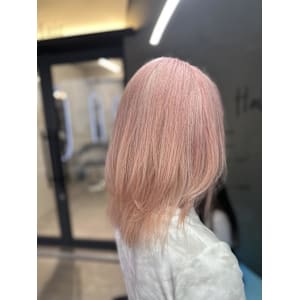 韓国風ピーチピンク！